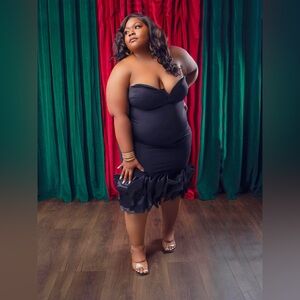 Monte Carlo Nights Midi Dress